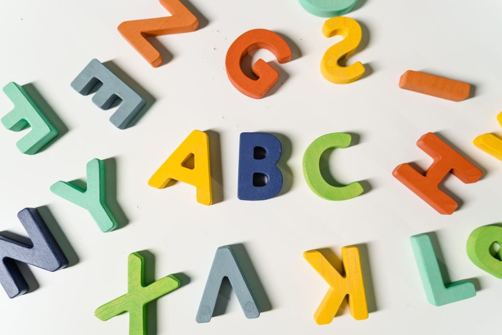 ABC kids toy blocks